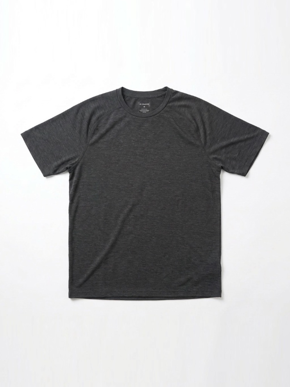 Banana Republic BR Standard Athletic T-Shirt — Dark Gray Heather, Large